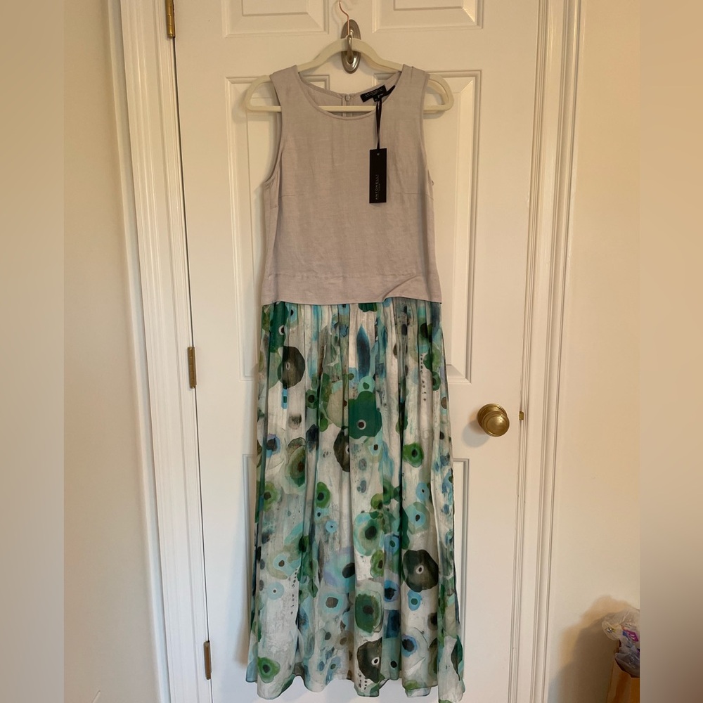 Linen Patterned Dress
